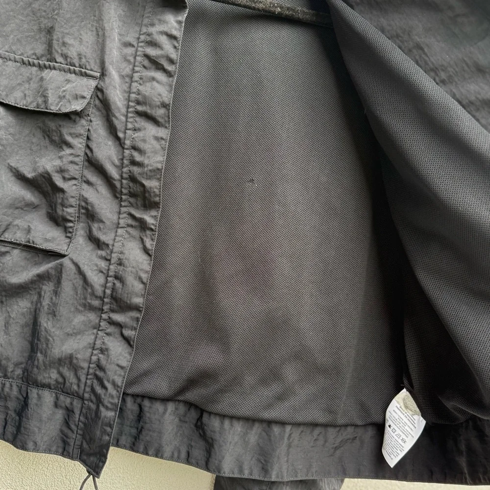 NIKE Woven Field Jacket women’s Medium black sportswear essential - Picture 9 of 10